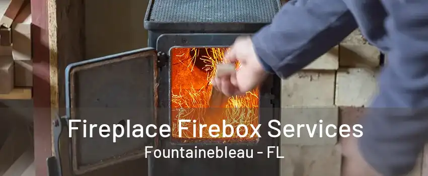 Fireplace Firebox Services Fountainebleau - FL