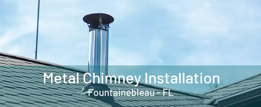 Metal Chimney Installation Fountainebleau - FL